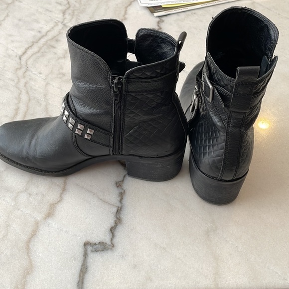 Studded black booties!! - Picture 3 of 3